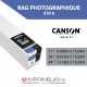 CANSON® INFINITY RAG PHOTOGRAPHIQUE 310 G/M² - MAT